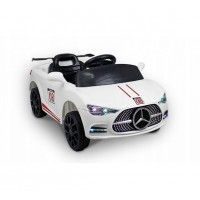 Дитяча машина на акумуляторі Just Drive Меrcеdеs-CL. 2 мотора по 20 Вт, MP3, 6 км/ч. Білий
