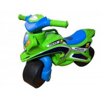 Толокар мотобайк Поліція (0139/52) Звуки Зелений