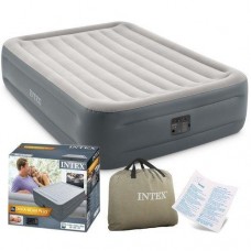 Надувне ліжко Intex 64126 (203х152х46 см.) - електронасос.