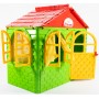 Детский пластиковый домик Долони (02550/13) Зелено-красный