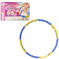 Обруч массажный (JS-6018) 110 см Магнитный, силиконовые массажеры 2 кг (MS 0457)