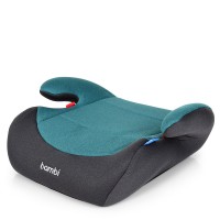 Бустер дитячий, з підлокітниками, смарагдовий. Bambi (M 2784 Gray Mix)