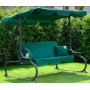 Садовая качель JUST GARDEN Relax Comfort 3-мест., до 200 кг! Зеленый