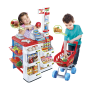 Детский магазин супермаркет. Звук, свет, продукты, тележка. (668-01-03)