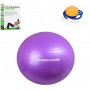 Фитбол Profi Ball 55 см + насос (MS 1539F) Фиолетовый