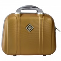 Кейс дорожный Bonro Smile средний золотой (10091412)