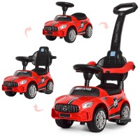 Толокар Bambi (M 4074L-3) Червоний, MP3, Mercedes AMG