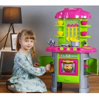 Детская игровая "Кухня №8" ТехноК-0915. Зеленая 81х51х30 см