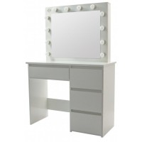 Туалетный столик с подсветкой Bonro B071 белый (20000021)