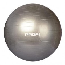 Фітбол Profi Ball 75 см. Сірий (MS 1577G)