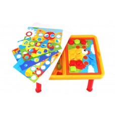 Детский стол для творчества "Мозаика" ТехноК - 8140, 44х31,5х10 см. от 2-х лет.