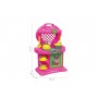Детская игровая "Кухня 10" ТехноК-2155. Розовая 60x36x18,5 см