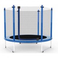 Батут манеж дитячий з сіткою Atleto (42400219) 160 см. Синій KRB10