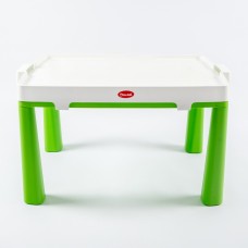 Дитячий стіл пластиковий Doloni + аерохокей (04580/2) Зелений