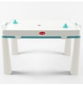 Детский стол пластиковый Doloni + аэрохоккей (04580/7) Бирюзовый