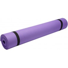 Коврик для фитнеса, йогамат (MS 0380-3) EVA 173-61 см. Фиолетовый 6 мм.