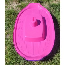 Дитяча пластикова пісочниця у формі корабля Doloni (03355/1). Рожево-фіолетова
