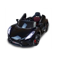 Дитяча машина на акумуляторі Just Drive Lambo V12. 2 мотора по 30 Вт, MP3, 6 км / ч. Чорний