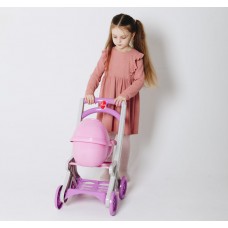 Пластикова коляска для ляльок Doloni Toys (0121/04) – стійка та стильна