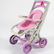 Пластиковая коляска для кукол Doloni Toys (0122/04) – устойчивая и стильная