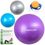 Фитбол Profi Ball 55 см + насос (MS 1539G) Серый перламутр