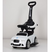 Толокар каталка Бентлі (M 3901L-1 Білий) з батьківською ручкою