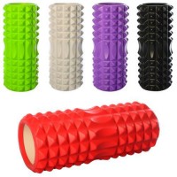 Массажный валик (ролик) для йоги (33 х14 см) - MS 0857-4