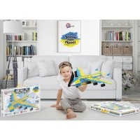 Металлический конструктор Мрія АН-225 (Технок 9178) 1110 деталей. 64х15 см. 2,24 кг