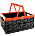 Кошик трансформер для зберігання та перенесення. DOLONI 47х35х23 см. (01561) Чорний