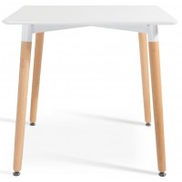 Стол обеденный Bonro В-950-800 белый (41300033)