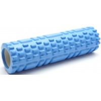 Масажний валик (ролик) для йоги / Блакитний/ 29х8 см. - MS 1836
