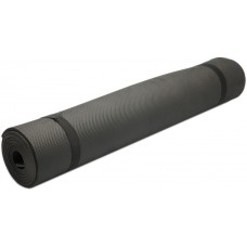 Коврик для фитнеса, йогамат (MS 0380-1) EVA 173-61 см. Черный 4 мм.