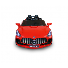 Детский электромобиль Just Drive GTS-1. Красный, два мотора по 30 Вт., MP3, 6 к