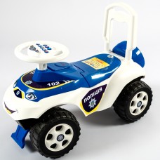 Толокар Doloni Toys (0142/11) - музыкальная автошка в дизайне "Полиция".