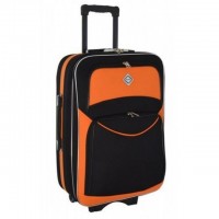Валіза Bonro Style (невелика) чорно-оранжева