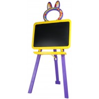 Магнитная доска для рисования, мольберт для рисования (013777/4) Долони. Желто - фиолетовый