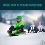 Санки с лыжами и рулем STRATOS Gizmo Riders Розовые