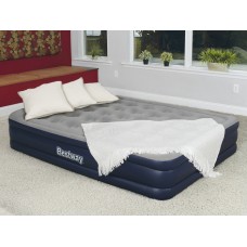 Надувне ліжко BestWay 67600 (203х152х43 см.) - електронасос