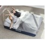 Надувная кровать BestWay 67600 (203х152х43 см.) - электронасос