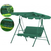 Садові качелі Just Garden Relax до 250 кг. тримісна. Зелений