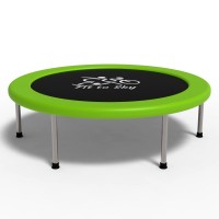 Батут комнатный FitToSky 102 см, Зеленый