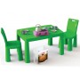 Кухонный набор, стол и стулья Долони (04670/1) Зеленый