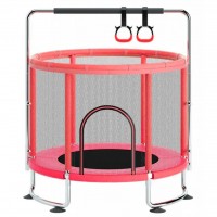 Батут манеж Atleto 120 см. (21000147) с сеткой и кольцами. Красный