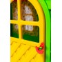 Детский пластиковый домик Долони (02550/4) Коричнево-Зеленый
