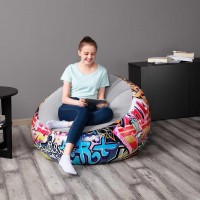 Надувне крісло Bestway Велюр (112х112х66см) 75075