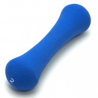 Гантель Profi неопреновая 2 кг. (синяя)