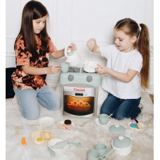 Детская посудка игровой набор Кухня, 34 предмета, Берюзовый (01480/2) Долони