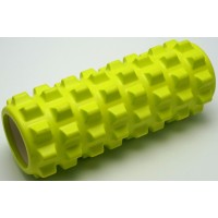 Массажный валик (MS 0857-2L)  Лимонный 33х12 см.