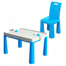 Дитячий стіл і стільчик (04680/11) Doloni, пластиковий. Синій