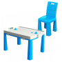 Детский стол и стульчик (04680/11) Doloni, пластиковый. Синий